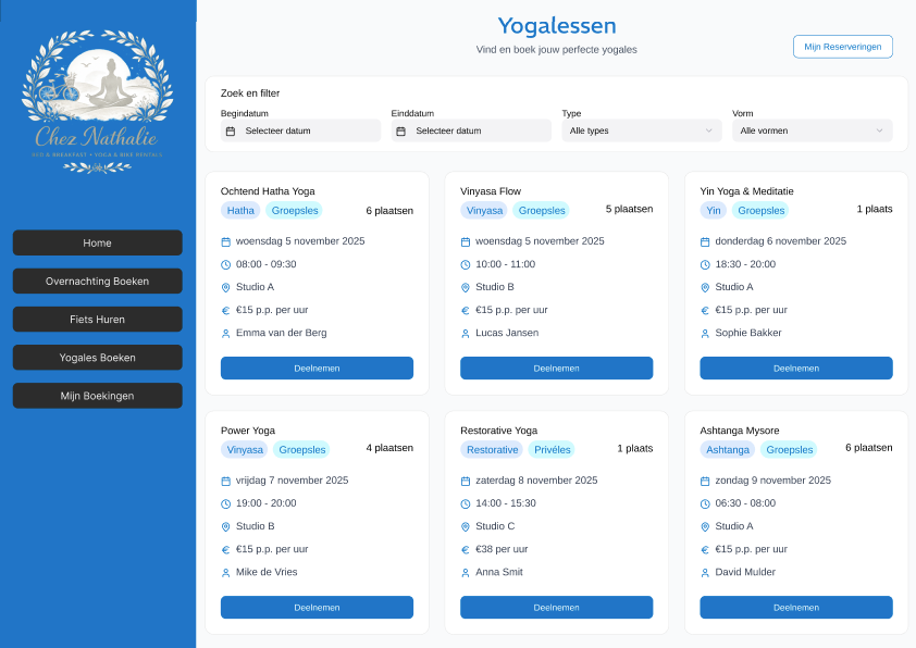 Poutrel Yoga Studio: Digital System Design